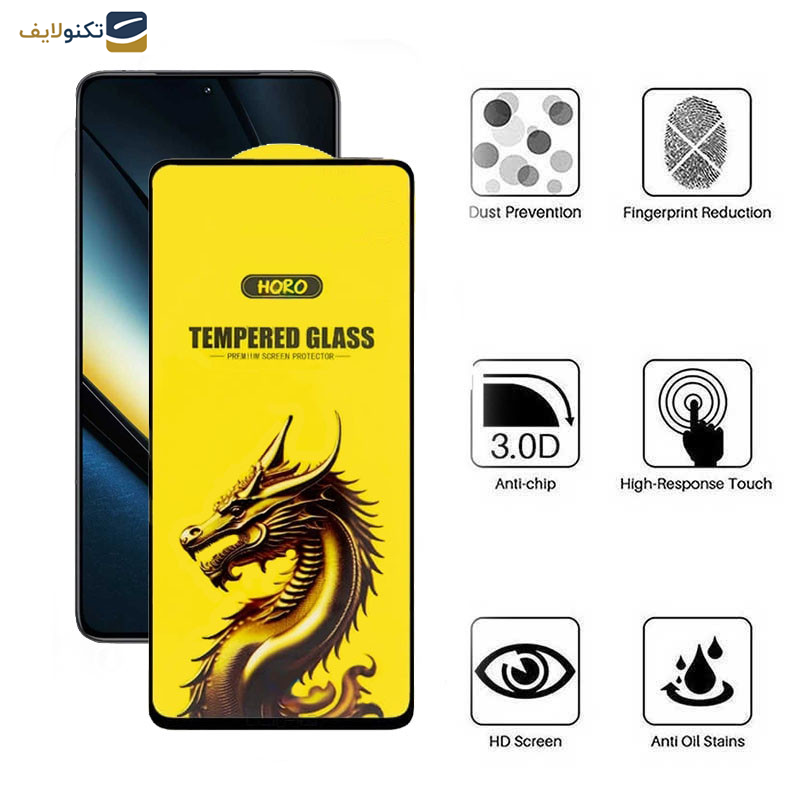 گلس گوشی شیائومی Redmi Note 12 Turbo- Note 12 Pro 5G- Note 12 Explorer- Note 12 Discovery- Note 12 Pro Speed اپیکوی مدل Golden Dragon - Epicoy Golden Dragon Screen Protector For Redmi Note 12 Turbo- Note 12 Pro 5G- Note 12 Explorer- Note 12 Discovery- Note 12 Pro Speed