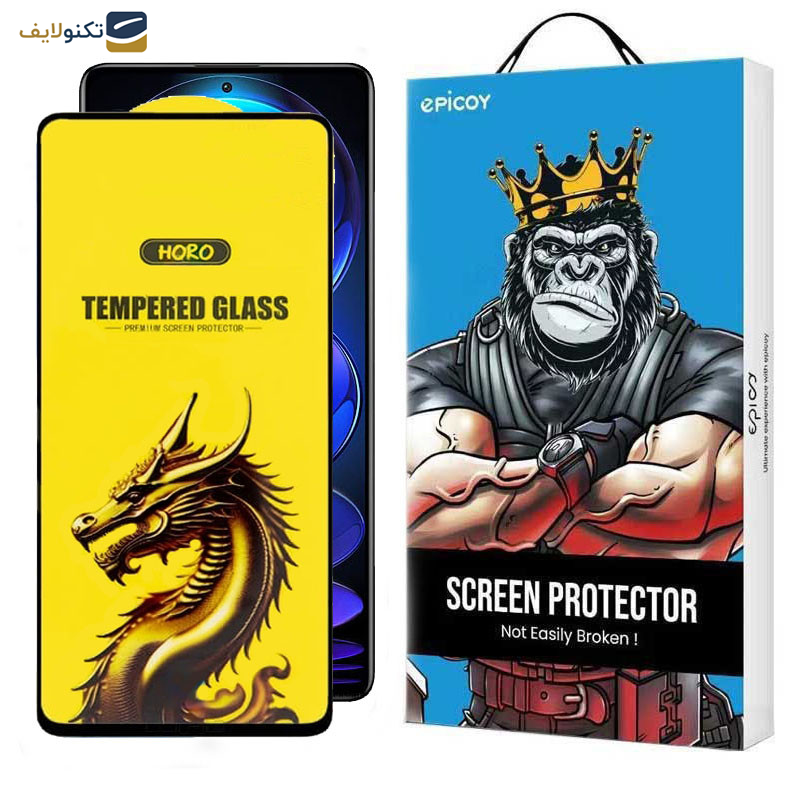 گلس گوشی شیائومی Redmi Note 12 Pro Plus- Note 12 Pro 4G-5G - Note 12 5G-4G - Note 12 (China) اپیکوی مدل Golden Dragon - Epicoy Golden Dragon Screen Protector For Xiaomi Redmi Note 12 Pro Plus- Note 12 Pro 4G-5G - Note 12 5G-4G - Note 12 China