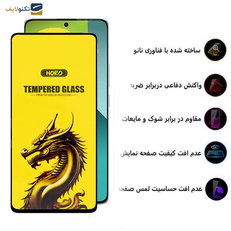 گلس گوشی شیائومی Redmi Note 13 Pro 4G-5G - Note 13 4G-5G - Note 13R Pro 5G اپیکوی مدل Golden Dragon - Epicoy Golden Dragon Screen Protector For Xiaomi Redmi Note 13 Pro 4G-5G - Redmi Note 13 4G-5G - Redmi Note 13R Pro 5G