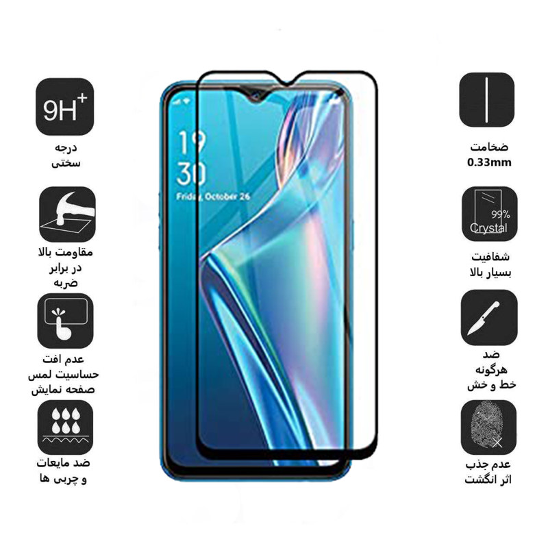 گلس گوشی سامسونگ Galaxy A12  بوف5D مدل F33 - Buff F33 Galaxy A12 Screen Protector