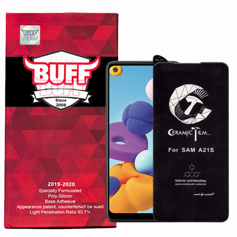 محافظ صفحه نمایش گوشی سامسونگ Galaxy A21 بوف سرامیکی مدل CF9 - Buff CF9 Galaxy A21 ceramic Screen Protector