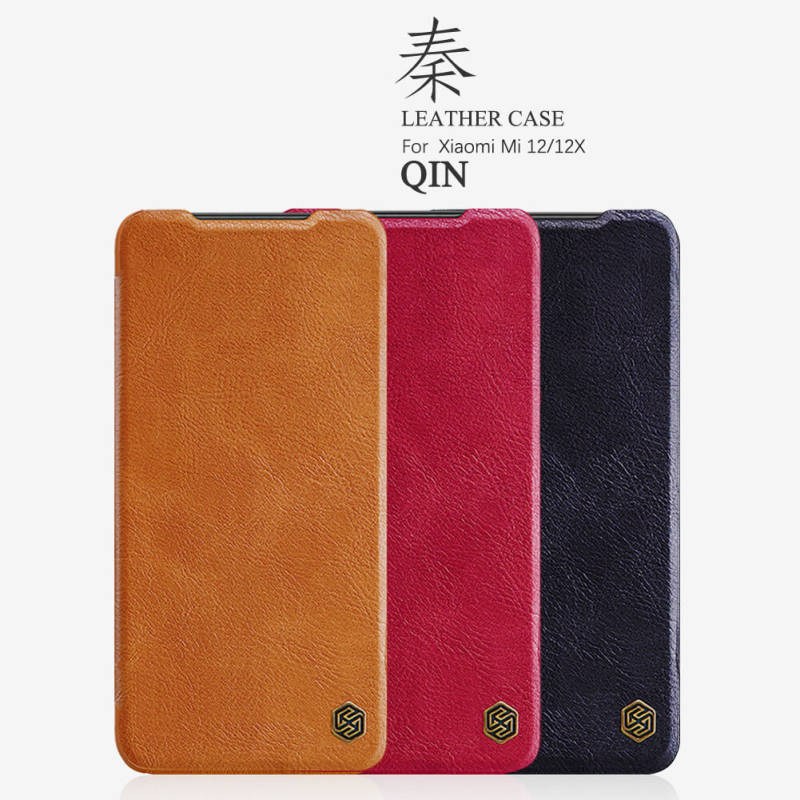 کیف کلاسوری گوشی شیائومی 12X / 12 نیلکین مدل QIN - Nillkin QIN Bag For Xiaomi 12X / 12