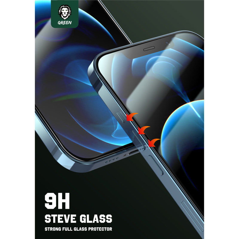 گلس گوشی اپل iPhone 13 / 13 Pro گرین لاین مدل Steve - Green Lion Steve iPhone 13 / 13 Pro Screen Protector