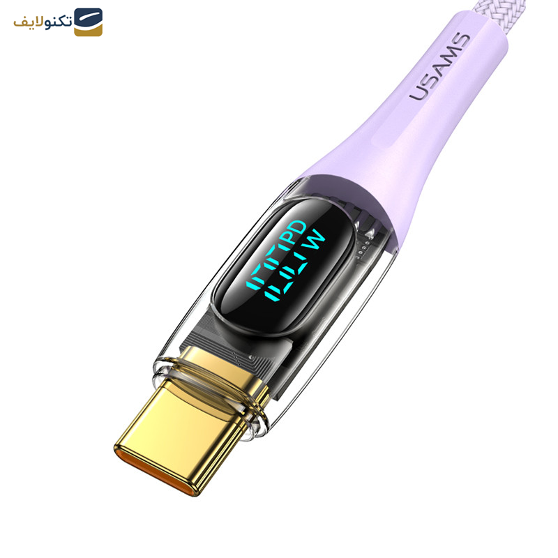 کابل دو سر تایپ سی یوسمز مدل Sj590 طول 1.2 متر - 