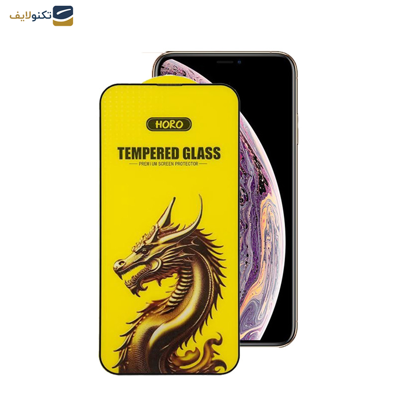 گوشی اپل iPhone 11 Pro- XS - X اپیکوی مدل Golden Dragon  - Epicoy Golden Dragon Glass Screen Protector For Apple iPhone 11 Pro- XS- X
