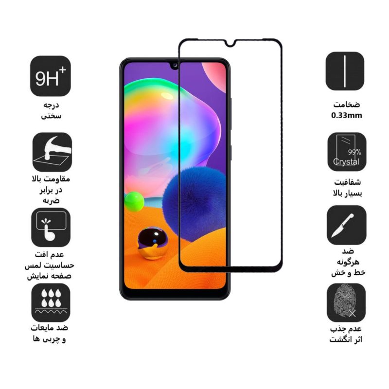 گلس گوشی سامسونگ Galaxy A31 بوف مات مدل Fm33 - Buff Fm33 Galaxy A31 Screen Protector