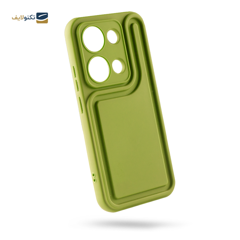 کاور گوشی شیائومی Redmi Note 13 5G زیفرند مدل Fashion C سیلیکونی محافظ لنزدار - 