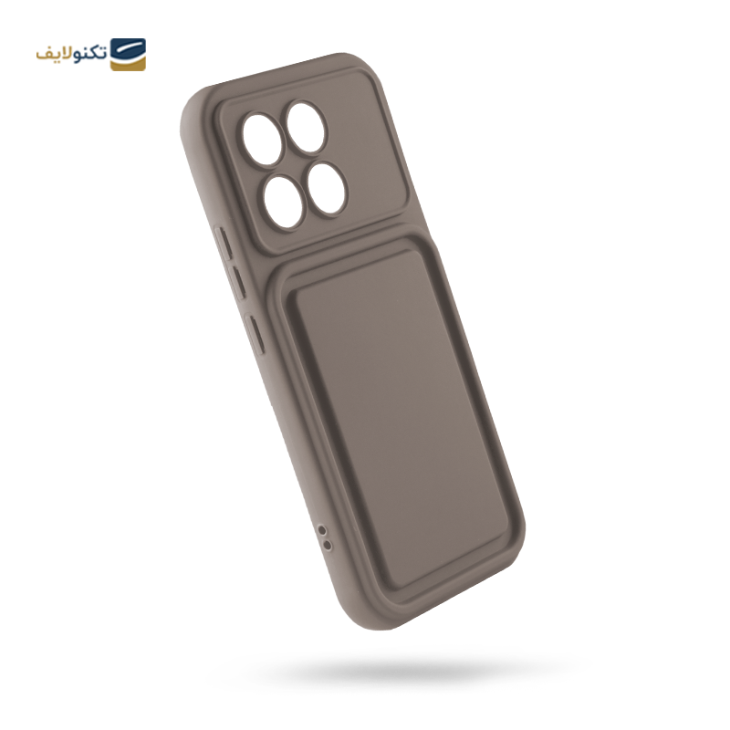 کاور گوشی پوکو X6 Pro زیفرند مدل Fashion Case سیلیکونی محافظ لنزدار - 