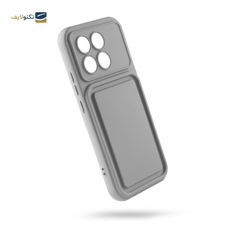 کاور گوشی پوکو X6 Pro زیفرند مدل Fashion Case سیلیکونی محافظ لنزدار - 