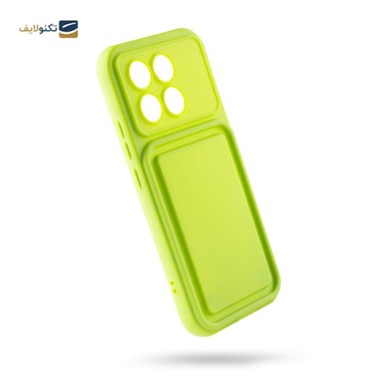 کاور گوشی پوکو X6 Pro زیفرند مدل Fashion Case سیلیکونی محافظ لنزدار - 