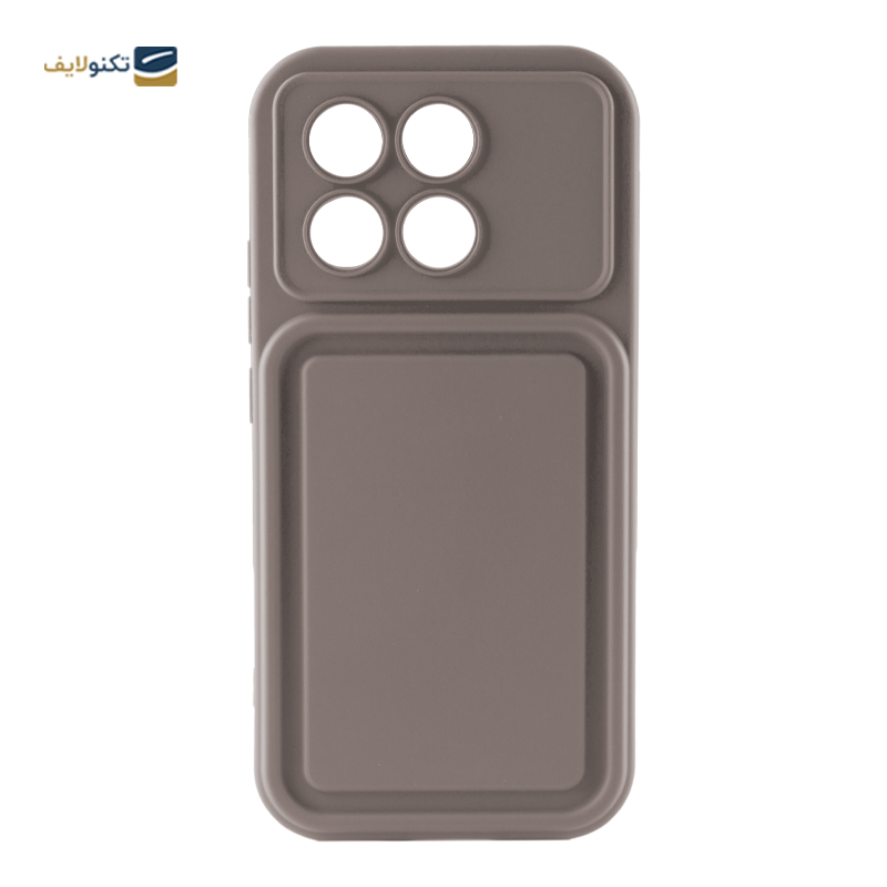 کاور گوشی پوکو X6 Pro زیفرند مدل Fashion Case سیلیکونی محافظ لنزدار - 