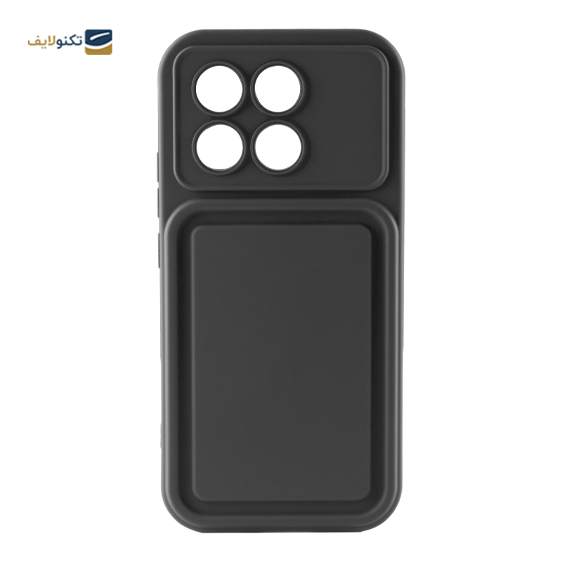 کاور گوشی پوکو X6 Pro زیفرند مدل Fashion Case سیلیکونی محافظ لنزدار - 