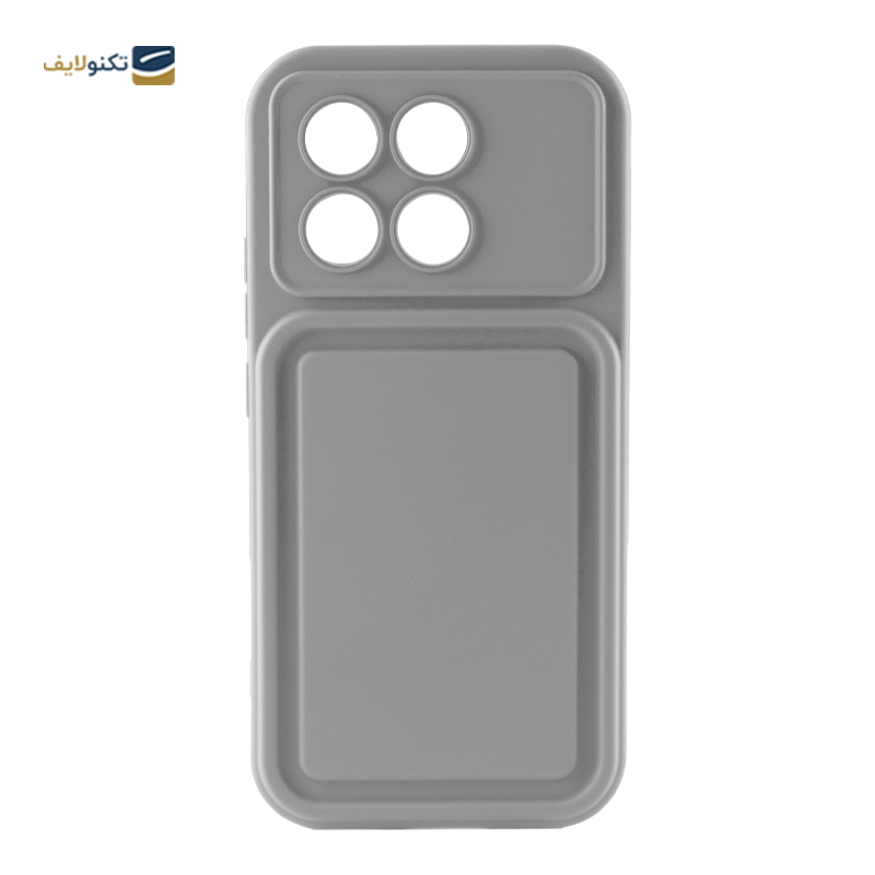 کاور گوشی پوکو X6 Pro زیفرند مدل Fashion Case سیلیکونی محافظ لنزدار - 