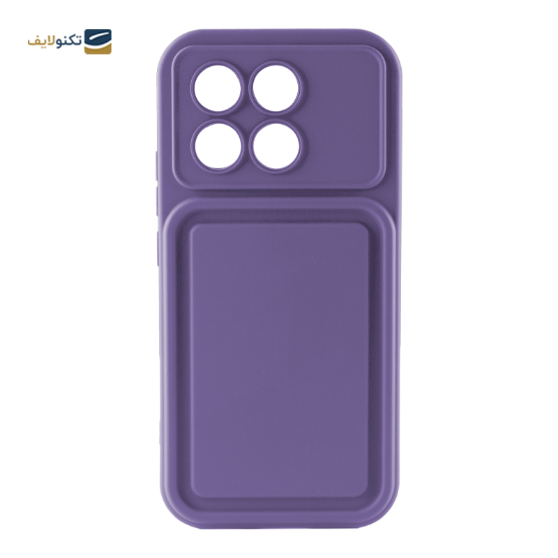 کاور گوشی پوکو X6 Pro زیفرند مدل Fashion Case سیلیکونی محافظ لنزدار - 