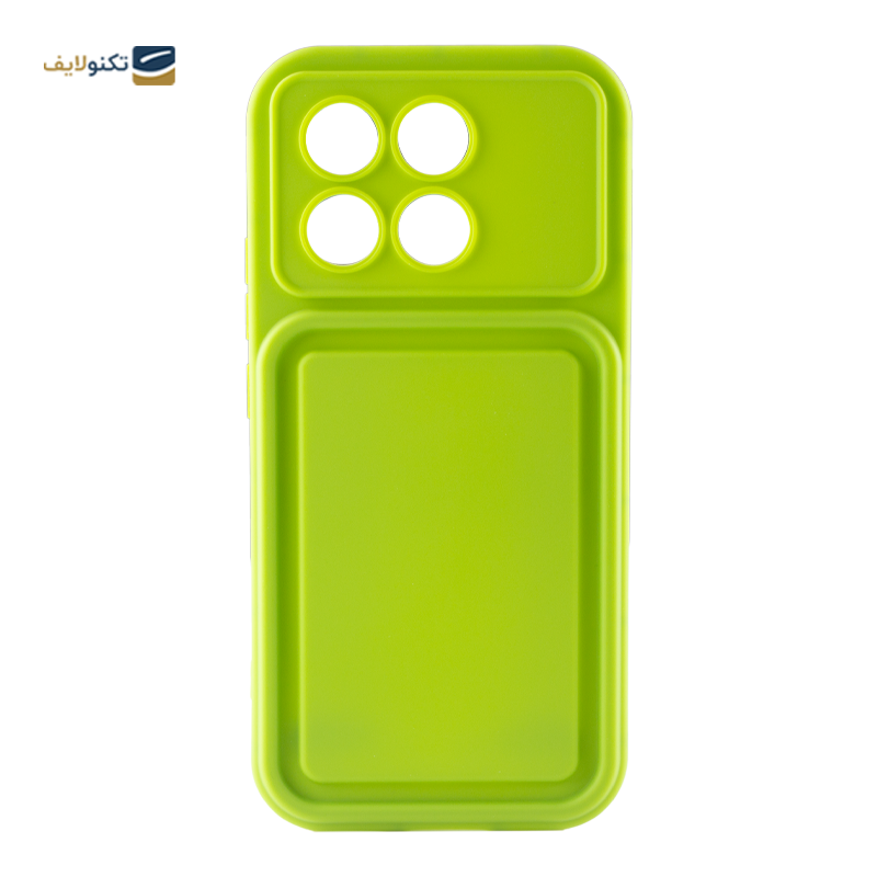 کاور گوشی پوکو X6 Pro زیفرند مدل Fashion Case سیلیکونی محافظ لنزدار - 