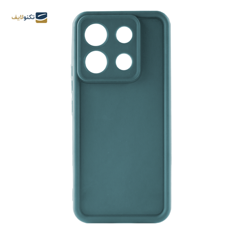 کاور گوشی شیائومی Redmi Note 13 4G زیفرند مدل Soft Rubber سیلیکونی - 