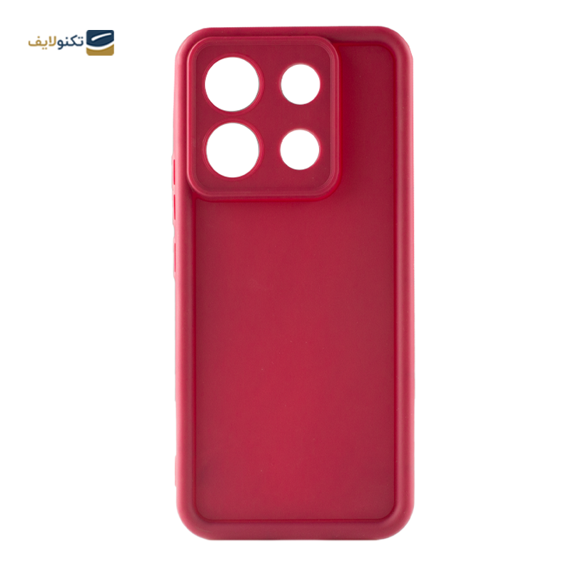 کاور گوشی شیائومی Redmi Note 13 4G زیفرند مدل Soft Rubber سیلیکونی - 