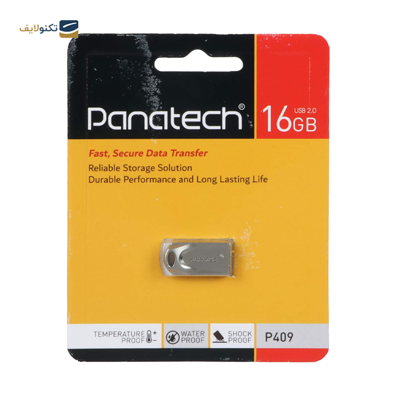 فلش مموری پاناتک مدل P409 ظرفیت 16 گیگابایت - Panatech P409 Flash Memory - 16GB