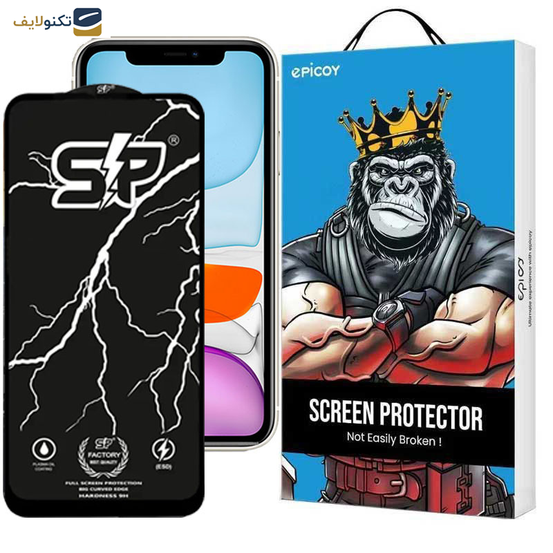 گلس گوشی اپل iPhone 11-XR اپیکوی مدل SP Factory - Epicoy SP Factory Glass Screen For Apple iPhone 11-XR