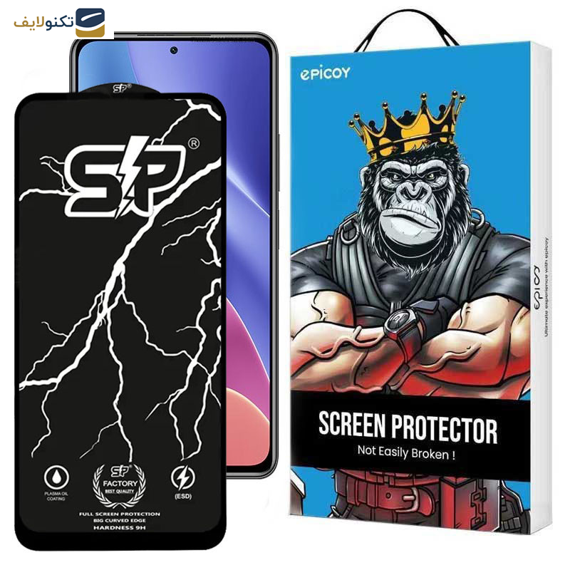 گلس گوشی شیائومی Redmi K40 Ultra-K40 Gaming-K40 Pro Plus-K40 Pro-K40S-K40 اپیکوی مدل SP Factory - Epicoy SP Factory Screen Protector For Xiaomi Redmi K40 Ultra-K40 Gaming-K40 Pro Plus-K40 Pro-K40S-K40