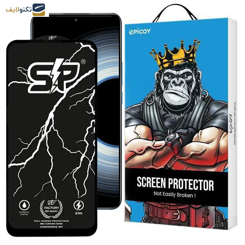 گلس گوشی شیائومی Redmi K50 Ultra-K50 Gaming-K50 Pro-K50 اپیکوی مدل SP Factory - Epicoy SP Factory Screen Protector For Xiaomi Redmi K50 Ultra-K50 Gaming-K50 Pro-K50