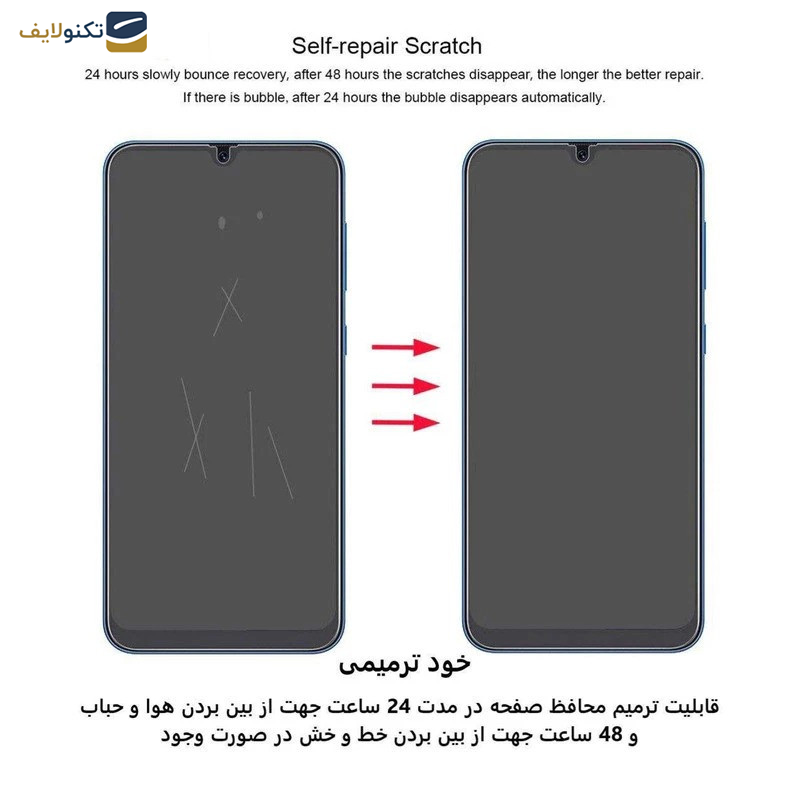 گلس گوشی شیائومی Redmi Note 13 Pro Plus- Mi 12 Pro بوف مدل Hydrogel-Matte - Buff Hydrogel-Matte Glass Screen Protector For Xiaomi Redmi Note 13 Plus- Mi 12 Pro- Galaxy A71