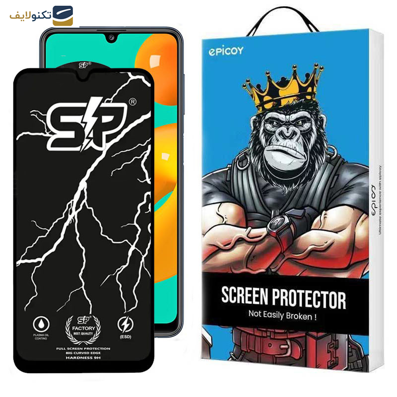گلس گوشی سامسونگ Galaxy M32 4G-M31 Prime 4G-M30s 4G-M30 4G اپیکوی مدل SP Factory - Epicoy SP Factory Screen Protector For Samsung Galaxy M32 4G-M31 Prime 4G-M30s 4G-M30 4G