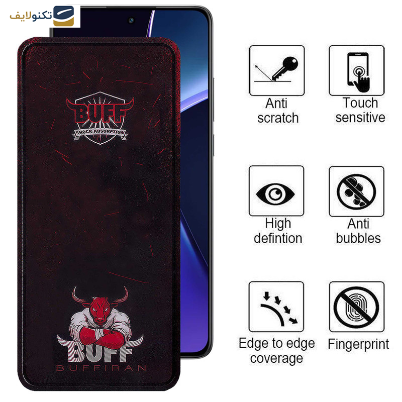 گلس گوشی وان پلاس Nord CE4 -Nord CE3 -10R -10T -Ace Pro -Ace بوف مدل Muscle-Bull-G - Buff Muscle-Bull-G Glass Screen Protector For OnePlus Nord CE4-Nord CE3-10R-10T-Ace Pro-Ace