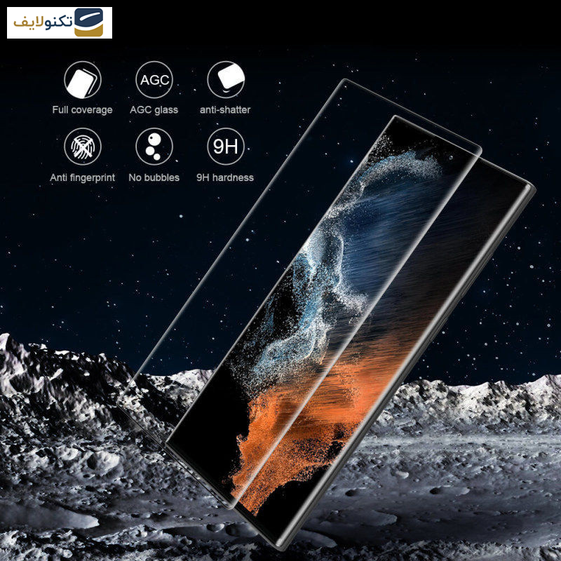 گلس گوشی  موتورولا Edge 40 - Edge 40 Neo بوف مدل Full-Glue-G - Buff Full-Glue-G Glass Screen Protector For Motorola Edge 40 - Edge 40 Neo