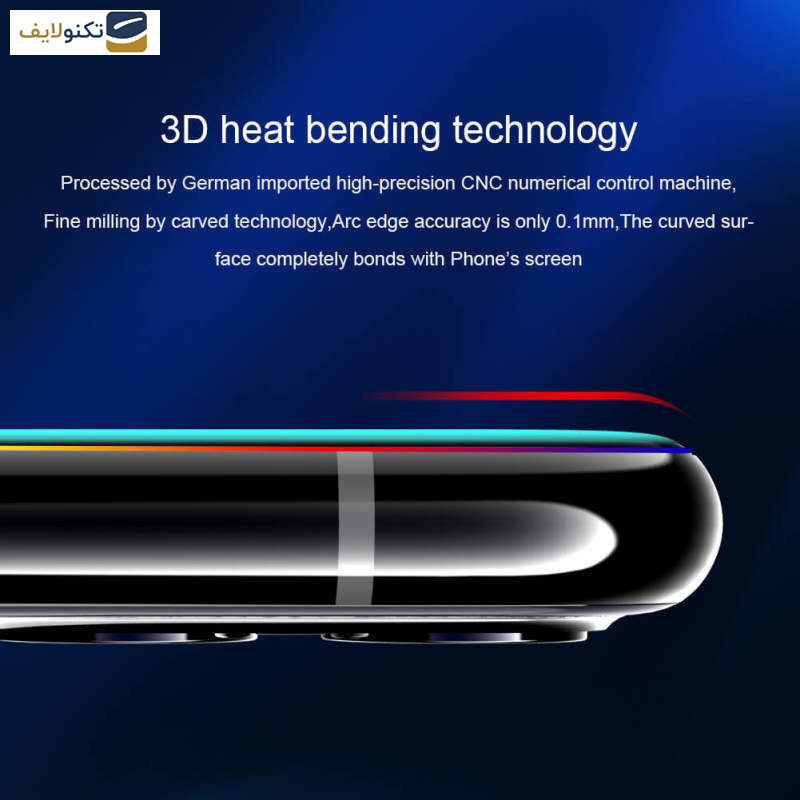 گلس گوشی  موتورولا Edge 40 - Edge 40 Neo بوف مدل Full-Glue-G - Buff Full-Glue-G Glass Screen Protector For Motorola Edge 40 - Edge 40 Neo