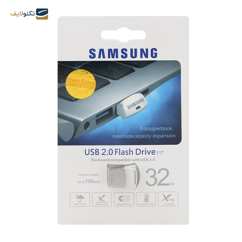 فلش مموری سامسونگ مدل Fit MUF-32BB ظرفیت 32 گیگابایت - Samsung Fit MUF-32BB Flash Memory - 32GB