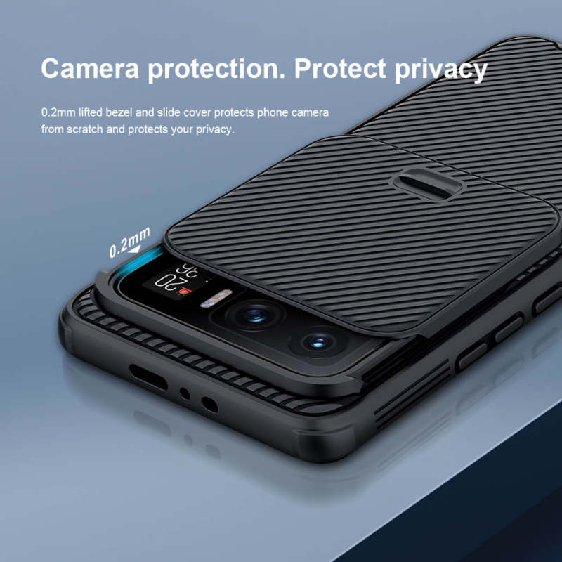 کاور گوشی شیائومی 11 اولترا نیلکین مدل camshield Pro  - Nillkin camshield pro cover for Xiaomi 11 Ultra