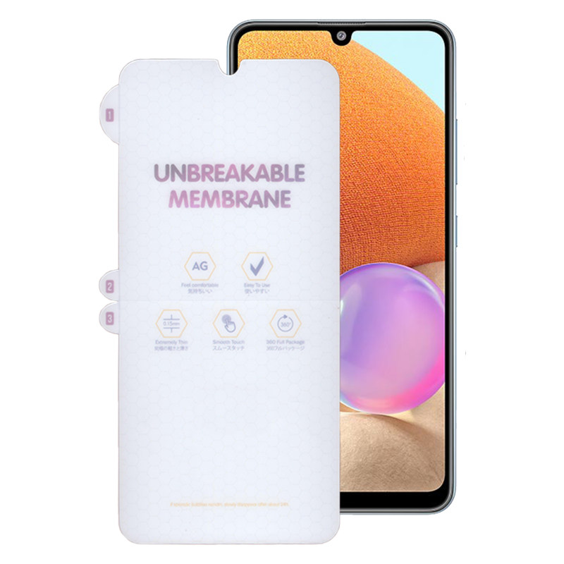 گلس گوشی سامسونگ Galaxy a32 4G/A50/A30/M20 بوف مات مدل Hydrogel-Matte - Buff Hydrogel-Matte Galaxy a32 4G/A50/A30/M20 Screen Protector