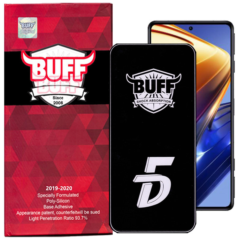 گلس گوشی پوکو F4 GT 5G  بوف5D مدل F33 - Buff F33 Poco F4 GT 5G Screen Protector