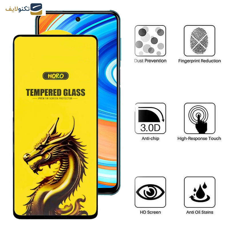 گلس گوشی شیائومی Redmi Note 9 Pro Max - Note 9 Pro 5G- Note 9 Pro 4G (Global-India) - Note 9S اپیکوی مدل Golden Dragon - Epicoy Golden Dragon Screen Protector For Xiaomi Redmi Note 9 Pro Max - Note 9 Pro 5G- Note 9 Pro 4G Global-India - Note 9S