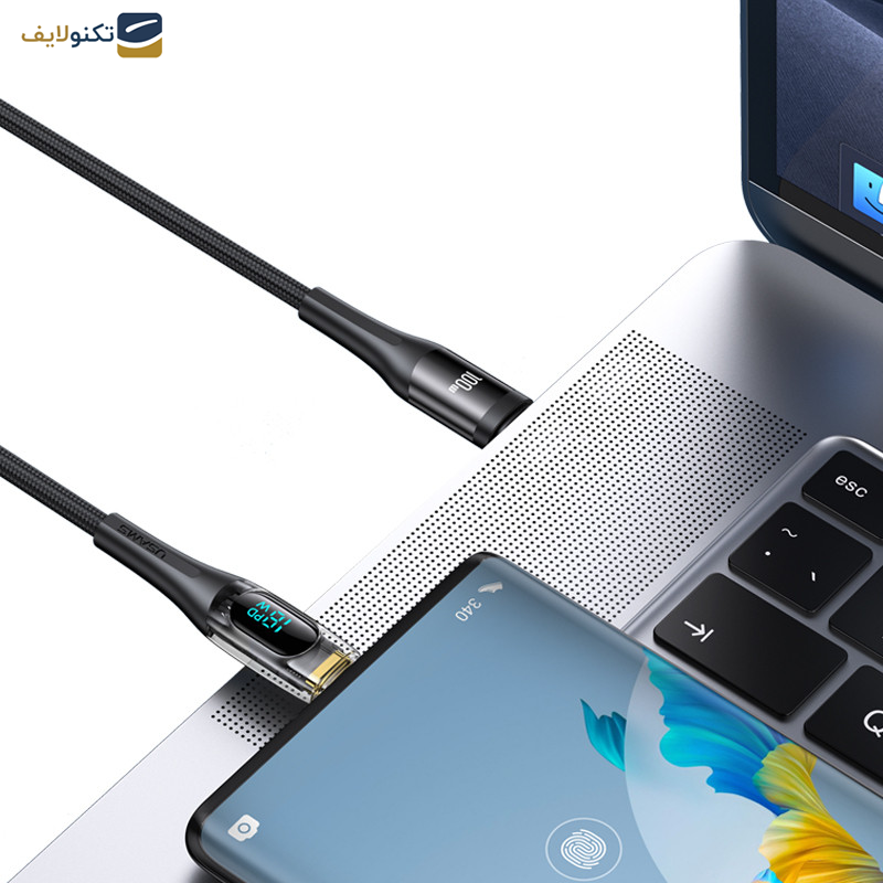 کابل دو سر تایپ سی یوسمز مدل Sj590 طول 1.2 متر - 