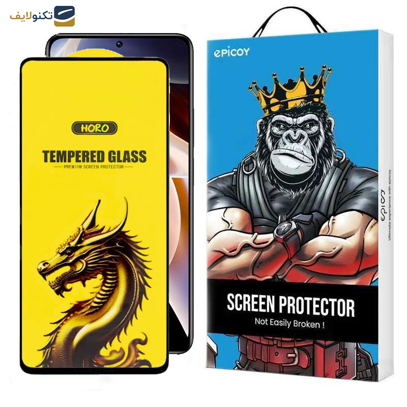 گلس گوشی شیائومی Redmi Note 11 Pro 5G-4G - Note 11E Pro- Note 11 Pro Plus 5G (China-India)- Note 11 Pro 5G (China) اپیکوی مدل Golden Dragon - Epicoy Golden Dragon Screen Protector For Xiaomi Redmi Note 11 Pro 5G-4G - Note 11E Pro- Note 11 Pro Plus 5G China-India- Note 11 Pro 5G China