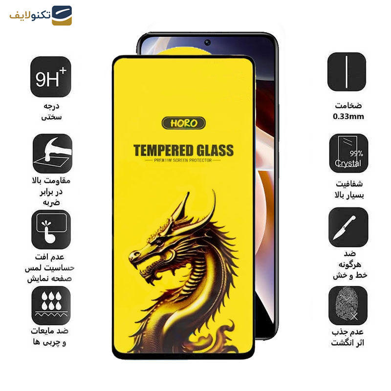 گلس گوشی شیائومی Redmi Note 11 Pro 5G-4G - Note 11E Pro- Note 11 Pro Plus 5G (China-India)- Note 11 Pro 5G (China) اپیکوی مدل Golden Dragon - Epicoy Golden Dragon Screen Protector For Xiaomi Redmi Note 11 Pro 5G-4G - Note 11E Pro- Note 11 Pro Plus 5G China-India- Note 11 Pro 5G China