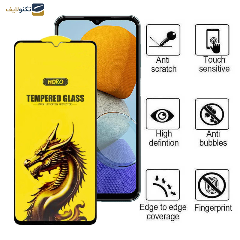 گلس گوشی سامسونگ Galaxy M23 4G- M14 5G- M13 5G- M13 4G (India) - A12 4G (India) اپیکوی مدل Golden Dragon - Epicoy Golden Dragon Glass Screen Protector For Samsung Galaxy M23 4G- M14 5G- M13 5G- M13 4G India - A12 4G India