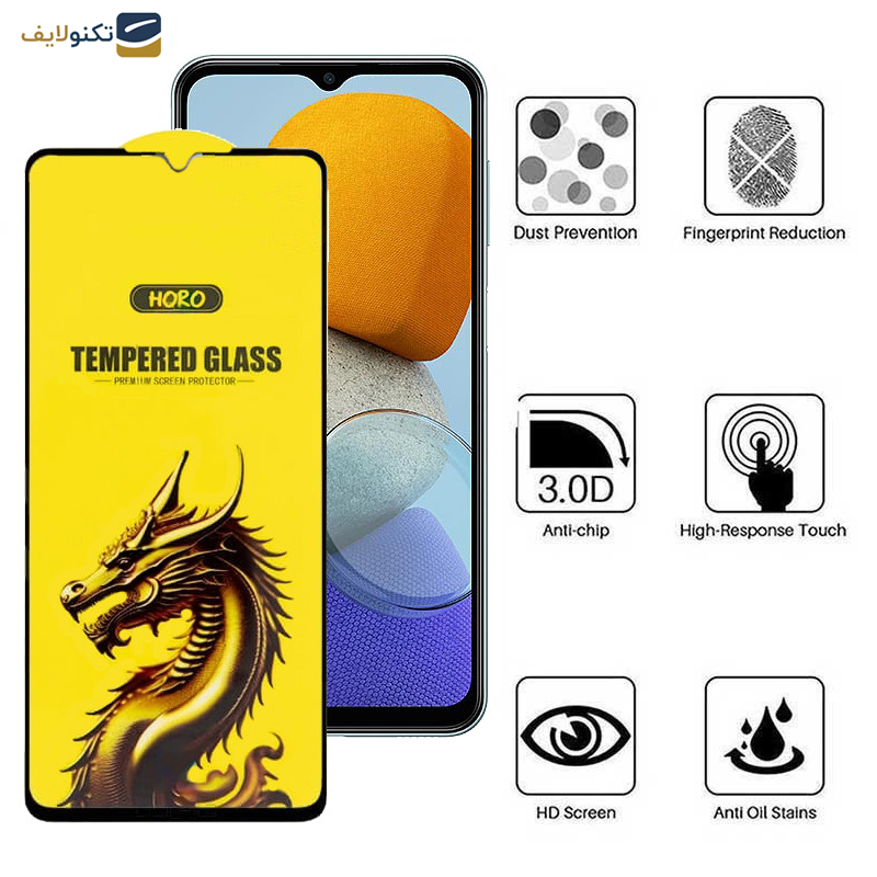 گلس گوشی سامسونگ Galaxy M23 4G- M14 5G- M13 5G- M13 4G (India) - A12 4G (India) اپیکوی مدل Golden Dragon - Epicoy Golden Dragon Glass Screen Protector For Samsung Galaxy M23 4G- M14 5G- M13 5G- M13 4G India - A12 4G India