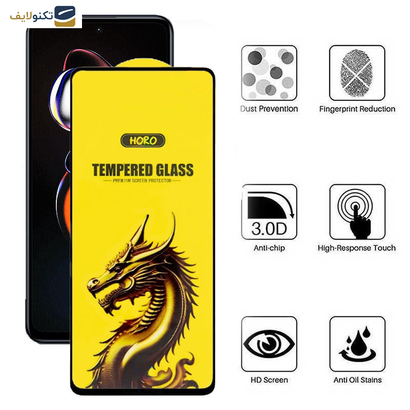گلس گوشی شیائومی Redmi Note 12T Pro- Note 11T Pro Plus- Note 11T Pro- Note 11T 5G- Note 11S 5G اپیکوی مدل Golden Dragon - Epicoy Golden Dragon Glass Screen Protector For Xiaomi Redmi Note 12T Pro- Note 11T Pro Plus- Note 11T Pro- Note 11T 5G- Note 11S 5G