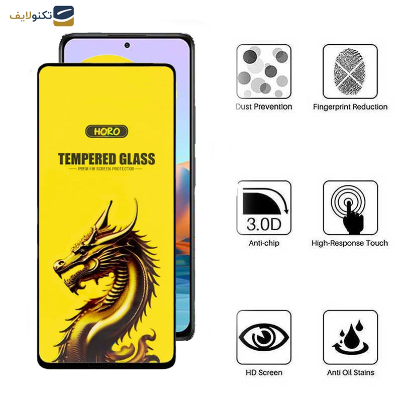 گلس گوشی شیائومی Redmi Note 10 Pro Max - Note 10 Pro 4G(Internationa) - Note 10 Lite - Note 10 Pro 4G (India) اپیکوی مدل Golden Dragon - Epicoy Golden Dragon Screen Protector For Xiaomi Redmi Note 10 Pro Max - Note 10 Pro 4G Internationa - Note 10 Lite - Note 10 Pro 4G India