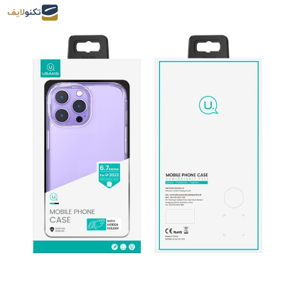 کاور گوشی اپل Iphone 14 Pro Max یوسمز مدل US-BH810 - Usams US-BH810 Cover for iPhone 14 Pro Max