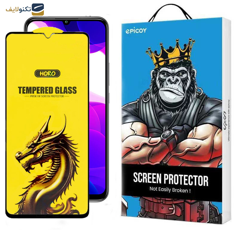 گلس گوشی شیائومی Mi 10 Lite 5G- Mi10 Youth- Redmi 10X Pro 5G- Redmi 10X 5G اپیکوی مدل Golden Dragon - Epicoy Golden Dragon Glass Screen Protector For Xiaomi Mi 10 Lite 5G- Mi10 Youth- Redmi 10X Pro 5G- Redmi 10X 5G
