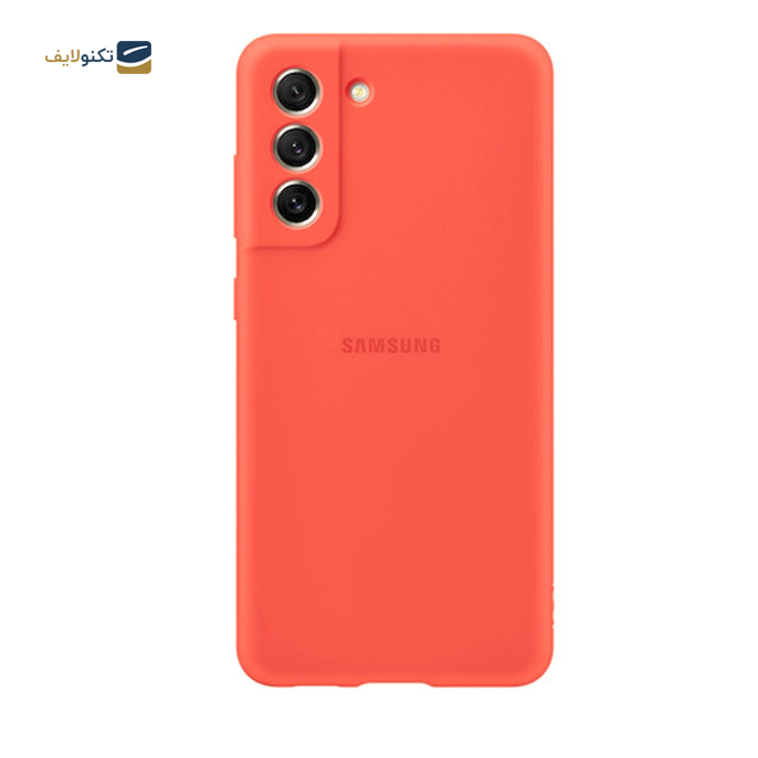  کاور سیلیکونی محافظ لنزدار مناسب برای گوشی موبایل سامسونگ مدل  Galaxy S21 FE 5G	 - Silicone Cover For Samsung Galaxy S21 FE 5G