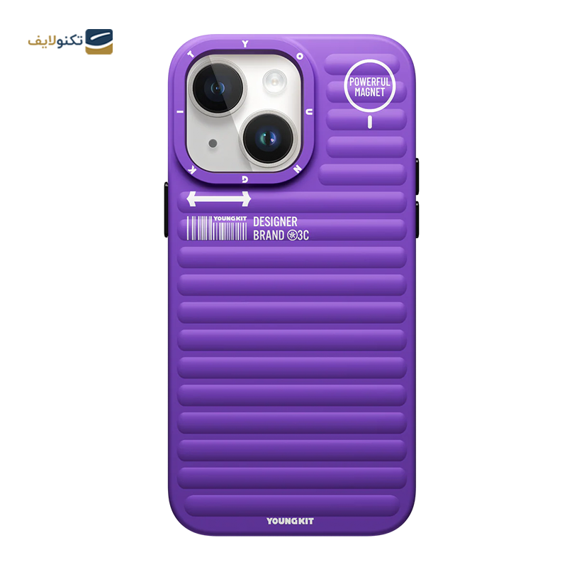 کاور گوشی اپل iPhone 13 مدل یانگ کیت True Color Luggage-Inspired Magsafe - 