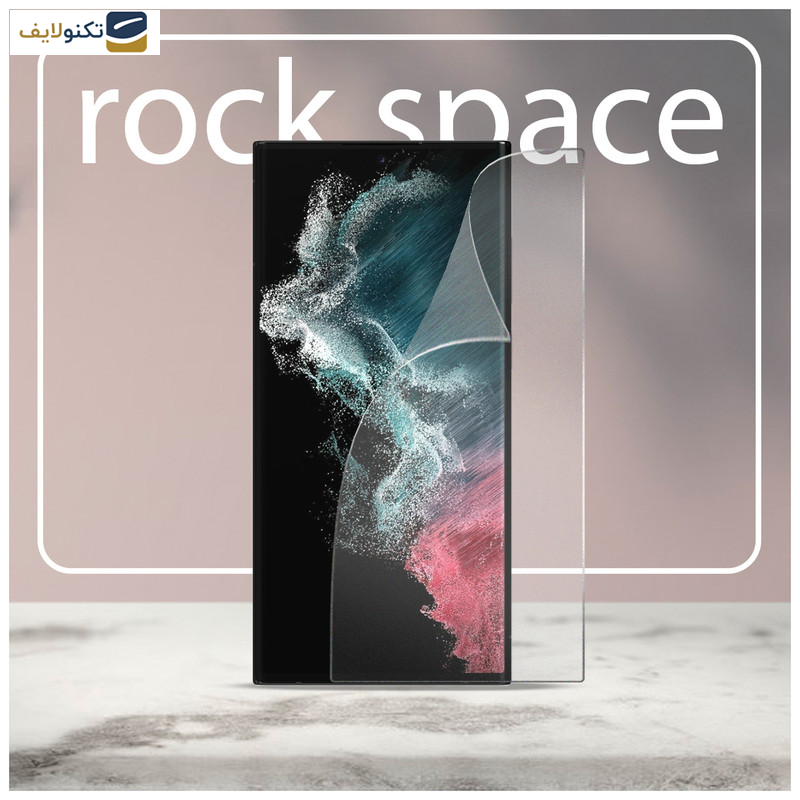 گلس گوشی سامسونگ Galaxy S22 Ultra 5G راک اسپیس مدل 180M-01G  - 180M-01G Matte Rock Space Screen Protector Suitable for Samsung Galaxy S22 Ultra 5G Mobile Phone