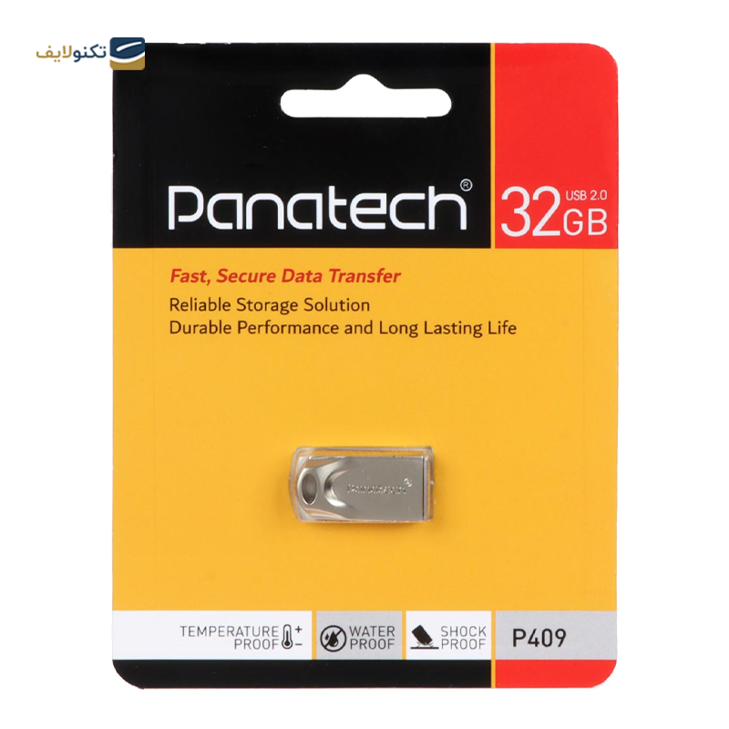 فلش مموری پاناتک مدل P409 ظرفیت 32 گیگابایت - Panatech P409 Flash Memory - 32GB