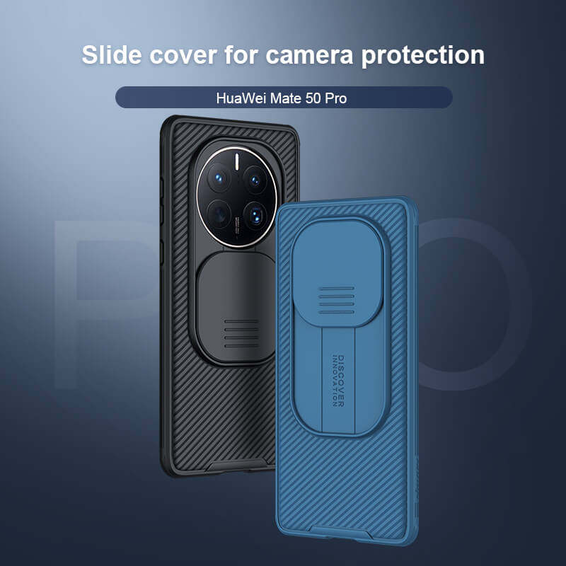 کاور گوشی هوآوی Mate 50 Pro نیلکین مدل CamShield Pro - Nillkin CamShield Pro cover for Huawei Mate 50 Pro