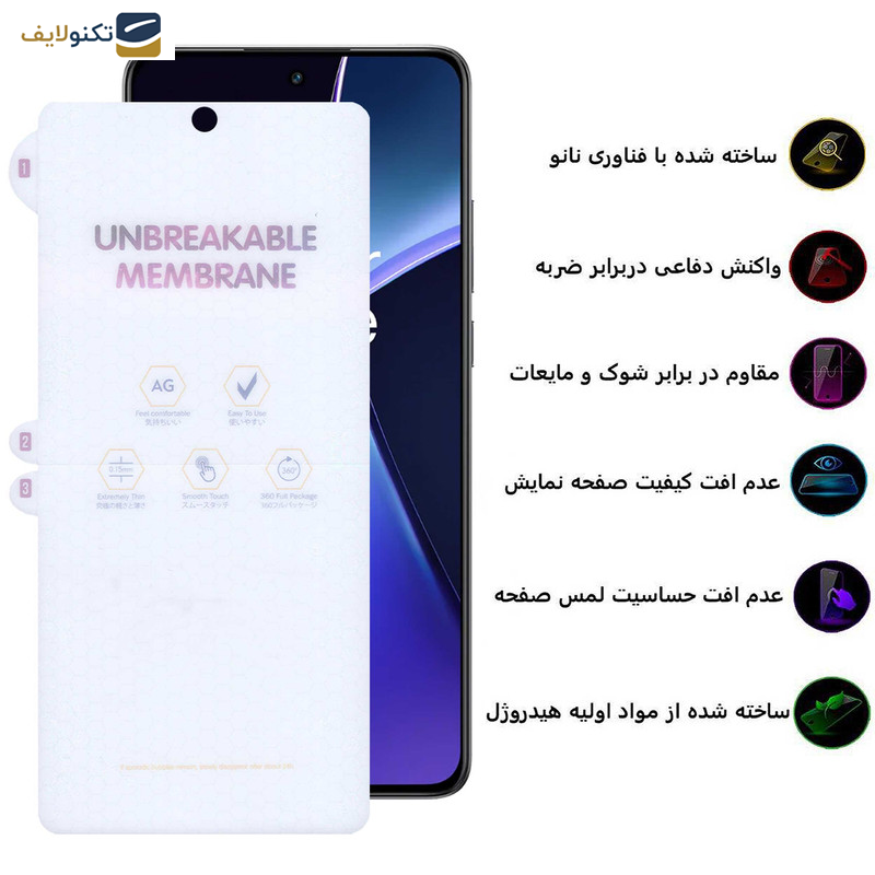 گلس گوشی وان پلاس Nord CE4-Nord CE3-10R-10T-Ace Pro-Ace بوف مدل Hydrogel-Matte - Buff Hydrogel-Matte Glass Screen Protector For OnePlus Nord CE4-Nord CE3-10R-10T-Ace Pro-Ace